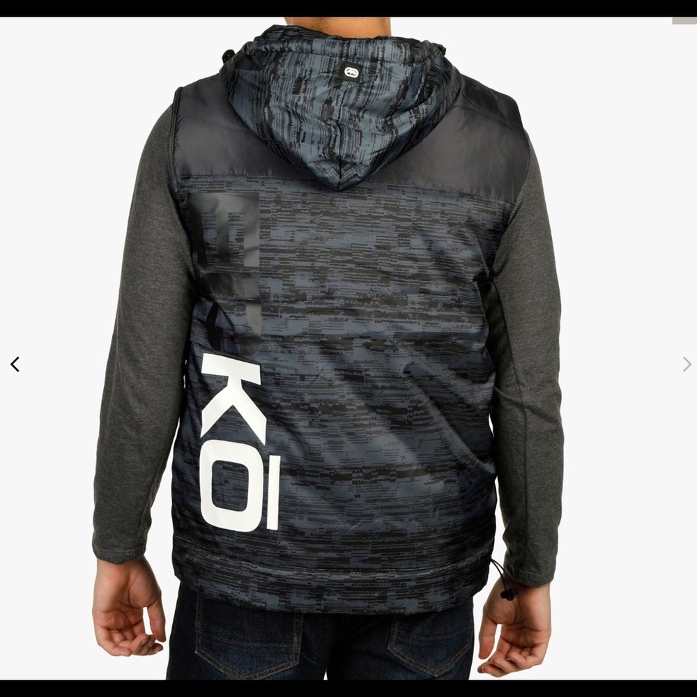 ECKO UNLTD. RHINO LEAGUE NWT S Puffer jacket vest - Picture 3 of 15